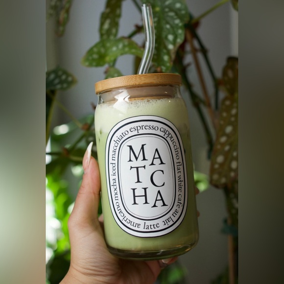 Matcha Glass Cup 🍵 - Picture 1 of 1